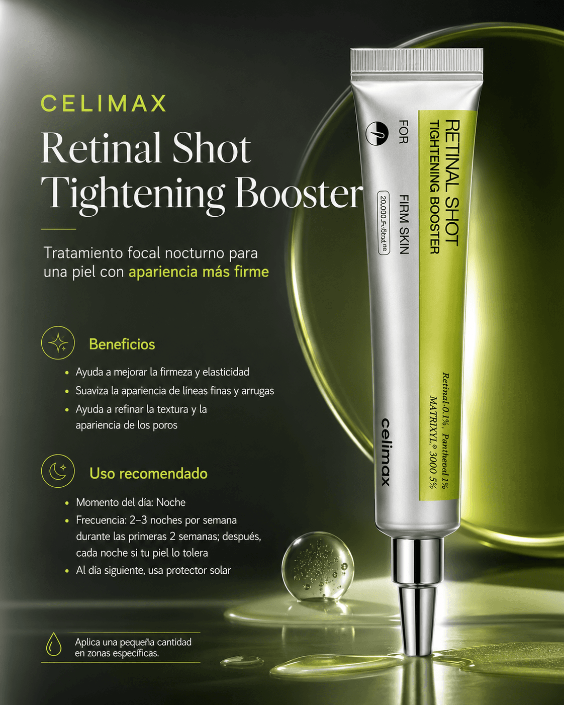celimax The Vita A Retinal Shot Tightening Booster de 15 ml