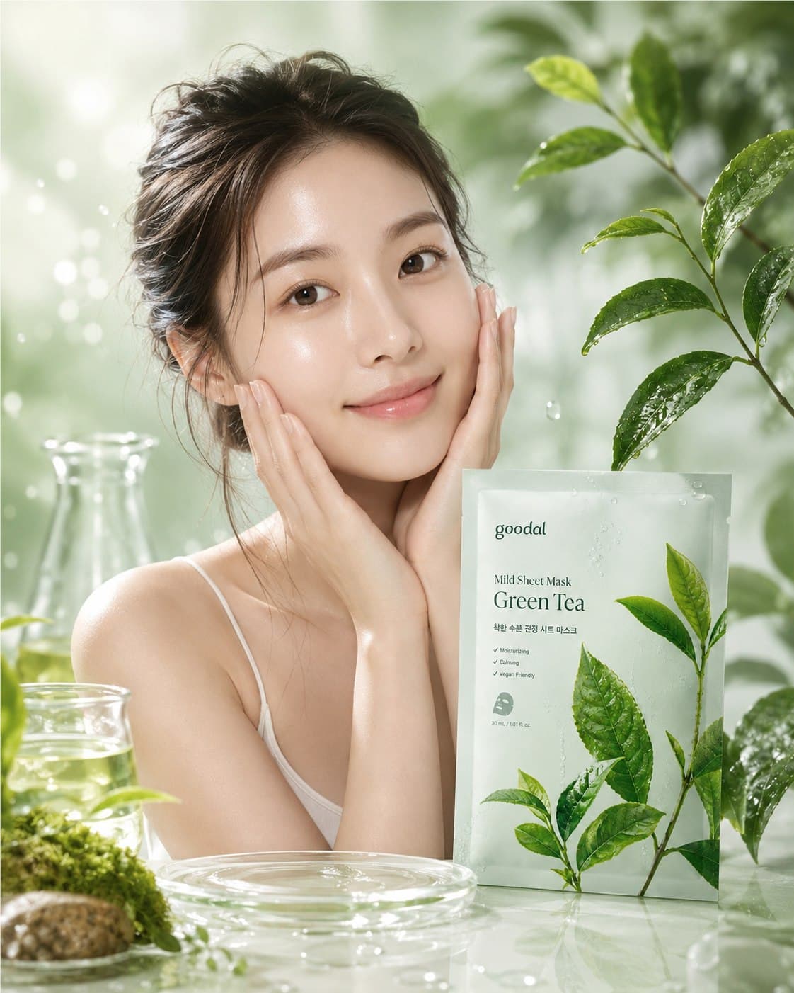 Goodal Mild Sheet Mask Green Tea
