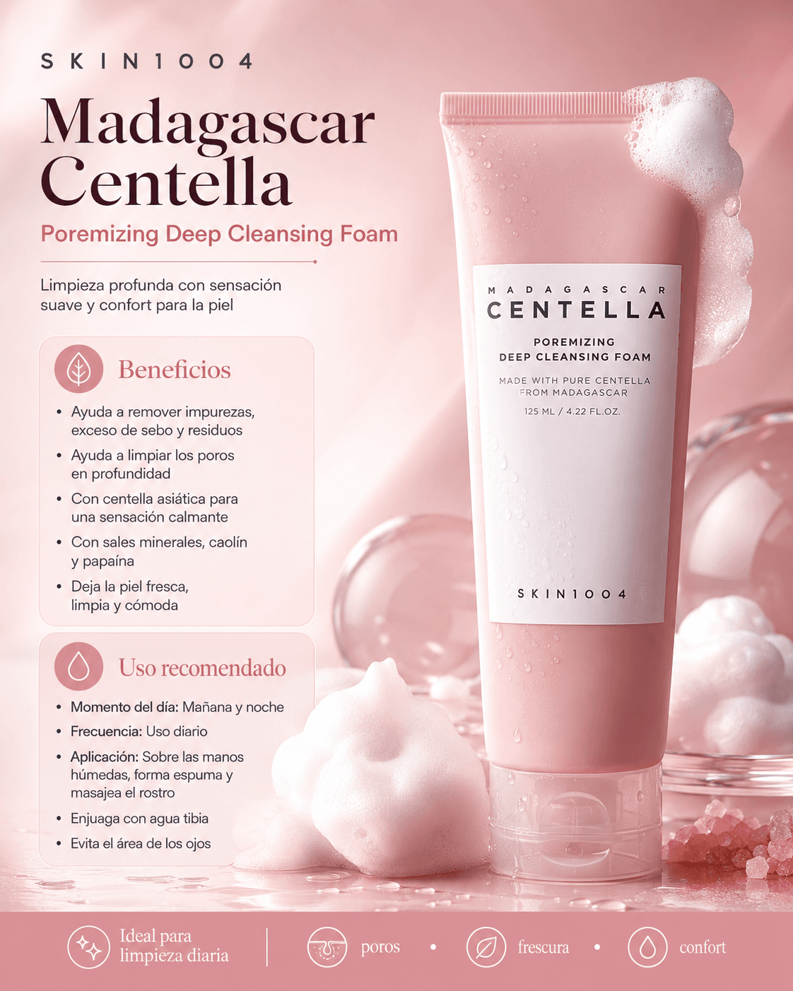 SKIN1004 Madagascar Centella Poremizing Deep Cleansing Foam